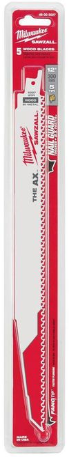 купить Аксессуар для пилы Milwaukee 48005027 Пилки для сабельной пилы демонтажные 300x5мм, max 250мм (P.5) в Кишинёве 