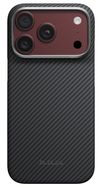 cumpără Husă pentru smartphone Pitaka Edge iPhone 18 Pro (Black Grey), KI1801P în Chișinău 