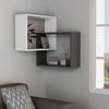купить Полка декоративная Trendy Inel-alb, antracit 68x68x60cm (GTR005374) в Кишинёве 