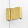 cumpără Cabină de duș New Trendy Avexa Gold Brushed Pentagonal R 90x90x200 Hinged EXK-3854 în Chișinău 