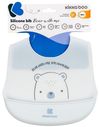 купить Слюнявчики Kikka Boo 31303030044 Baveta din silicon Bear With Me Blue в Кишинёве 