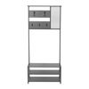 cumpără Mobilă pentru antreu Trendy Nomad Portmanto Antracit, 78x182x30cm (GTR001334) în Chișinău 