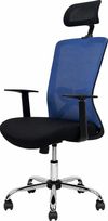 купить Офисное кресло ART Smart-215-Headrest OC, albastru в Кишинёве 
