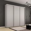 cumpără Dulap Mobildor-Lux Compact uși glisante PAL (250x45x210H cm) Grey în Chișinău 