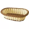 купить Хлебница Promstore 10555 Корзинка для хлеба плетеная овальная 23.5x16x6cm в Кишинёве 