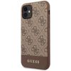 купить Чехол для смартфона CG Mobile GLBR Guess 4G Stripe Cover for iPhone 11 Brown (EU Blister) в Кишинёве 