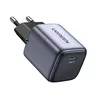 купить Зарядное устройство сетевое Ugreen Nexode GaN Charger Mini PD 20W, Space Grey в Кишинёве 