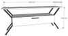 купить Тумба напольная для TV Trendy Tarz Galben, 124x54x35cm (GTR000233) в Кишинёве 