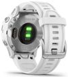 купить Смарт часы Garmin fenix 6S Silver w/White Band в Кишинёве 