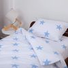 купить Домашний текстиль Relaxe Home 023431 Lenjerie de pat Soft Dreams Single 145x210cm, Stars Blue в Кишинёве 