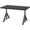 купить Офисный стол Ikea Idasen 120x70 (Negru/Gri Inchis) в Кишинёве 