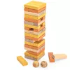 Joc de masă din lemn “Jenga” PolarB, 54 elemente 