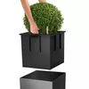 купить Цветочный горшок Lechuza Cube Premium 30, White в Кишинёве 