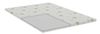 купить Ортопедический матрас MatroLuxe 025516 Topper Aloe Vera 140x200x4cm в Кишинёве 