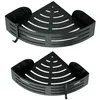 cumpără Raft de baie Teknotel BK069n negru 19,5x19,5x6 cm în Chișinău 