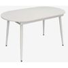 купить Стол Evelin di Costacurta DT-533R Wh, 135(175)x80x76см, Каркас/Опоры: Металл Белый (раздвижной), белый мат в Кишинёве 