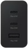 купить Зарядное устройство сетевое Samsung EP-T6530 65W Power Adapter Trio (w/o cable) Black в Кишинёве 