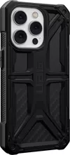 купить Чехол для смартфона UAG 114034114242 iPhone Dipsy 2022 Monarch Carbon Fiber в Кишинёве 