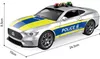 cumpără Mașină Wenyi WY1162F 1:18 Mașină de poliție germană, cu inerție (lumină/sunet) în Chișinău 