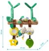 купить Игрушка-подвеска BabyOno 1473 Jucarie educationala pentru carucioare TEDDY THE GARDENER в Кишинёве 