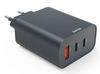 cumpără Încărcător cu fir Hama 86445 Fast Charger, 2x USB-C, 1x USB-A, PD, 65 W, anthracite în Chișinău 
