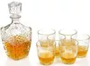 cumpără Veselă pentru băuturi Bormioli Rocco 24929 Набор штоф и 6 рюмок для виски Dedalo în Chișinău 