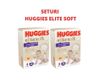 cumpără 1 Set 2 pachete scutece-chiloțel Huggies Elite Soft Pants  Mega 4  (9-14 kg), 38 buc în Chișinău 