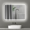 купить Зеркало для ванной Bayro Gama 800x600 LED touch в Кишинёве 