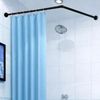 купить Карниз для ванной Hydro S 0530013 Bara de colt pentru perdea dus, inox, neagra в Кишинёве 