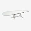 купить Комплект стол и стулья Evelin di Costacurta стол HV-33V White + 6 стульев YTC-055Wh UF885-03 Light beige в Кишинёве 