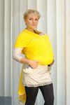 cumpără Sling-Fular din tricotaj Yellow Cotton WrapBag by Bagy în Chișinău 