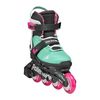 cumpără Role Rollerblade 86B0751520NG03 Microblade XT, 28-32, Nero/Verde Mare în Chișinău 