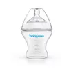 Biberon Babyono cu tetina din silicon 180 ml (0+ luni) 