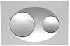 Кнопка для инсталляция подвесного WC Bocchi Chrome Mat 8200-0010