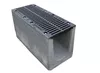 купить Решетка канализационная чугунная (2 шт.) с лотком бетонным  500xH510(610) мм L=1 м EN124 E600 в Кишинёве 