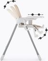 купить Стульчик для кормления Petite&Mars 360896 Scaun de masa fara saltea Gusto в Кишинёве 