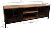 купить Тумба напольная для TV Trendy Zeno, 150x47x40cm (GTR000261) в Кишинёве 