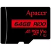 cumpără Card de memorie flash Apacer AP64GMCSX10UB-RA microSDXC 64GB w/o Adapter RP în Chișinău 