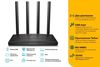 Wi-Fi AC Dual Band TP-LINK Router, "Archer C6U", 1200Mbps, Gbit Ports, MU-MIMO, USB2.0 