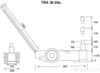 cumpără Cric auto Torin TRA30-2AL, пневмогидравлический, 30/15т. (170-428мм.) în Chișinău 