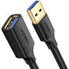 купить Кабель для IT Ugreen 30127 USB 3.0 Extension Male Cable 3m | US129, Black в Кишинёве 