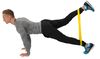 купить Эспандер HMS 881 Expander LOOP 50x5x0,4 cm GU04 YELLOW (4.5-7kg) 17-33-010 в Кишинёве 