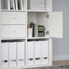 cumpără Etajeră Ikea Kallax с 4 вставками 147x147 White în Chișinău 