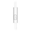 Earphones SVEN E-211M, White, with Microphone, 4pin 3.5mm mini-jack, cable 1.2m 