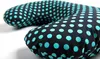 купить Подушка для мам Zaffiro Comfort Exclusive 140 Black&White Triangles / Turquoise dot в Кишинёве 