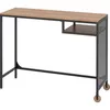 cumpără Masă de birou Ikea Fjallbo laptop 100x36 (Negru) în Chișinău 