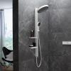 Sistema de  dus hansgrohe  Rainfinity Showerpipe 360 ​​cu montarea ascunsa, alb mat