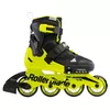 купить Роликовые коньки Rollerblade 07221900215 MICROBLADE NERO/GIALLO NEON Size 36-40 в Кишинёве 