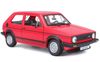 cumpără Mașină Bburago 18-21089 Die-Cast 1:24 Volkswagen Golf Mk1 GTI 1979, rosie în Chișinău 