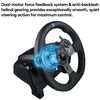 Wheel Logitech Driving Force Racing G920, 11", 900 degree, Pedals, 2-axis, 10 buttons,Dual vibration 